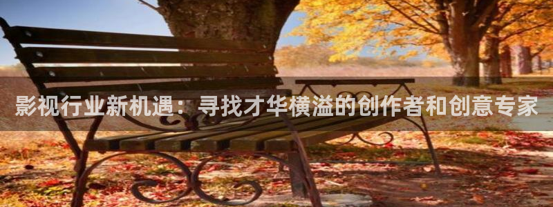 久久播视频：影视行业新机遇：寻找才华横溢的创作者和创意专家